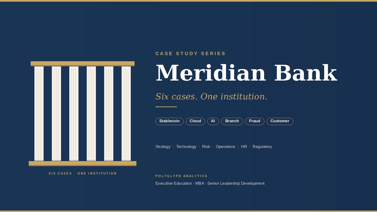 Meridian Bank Case Studies